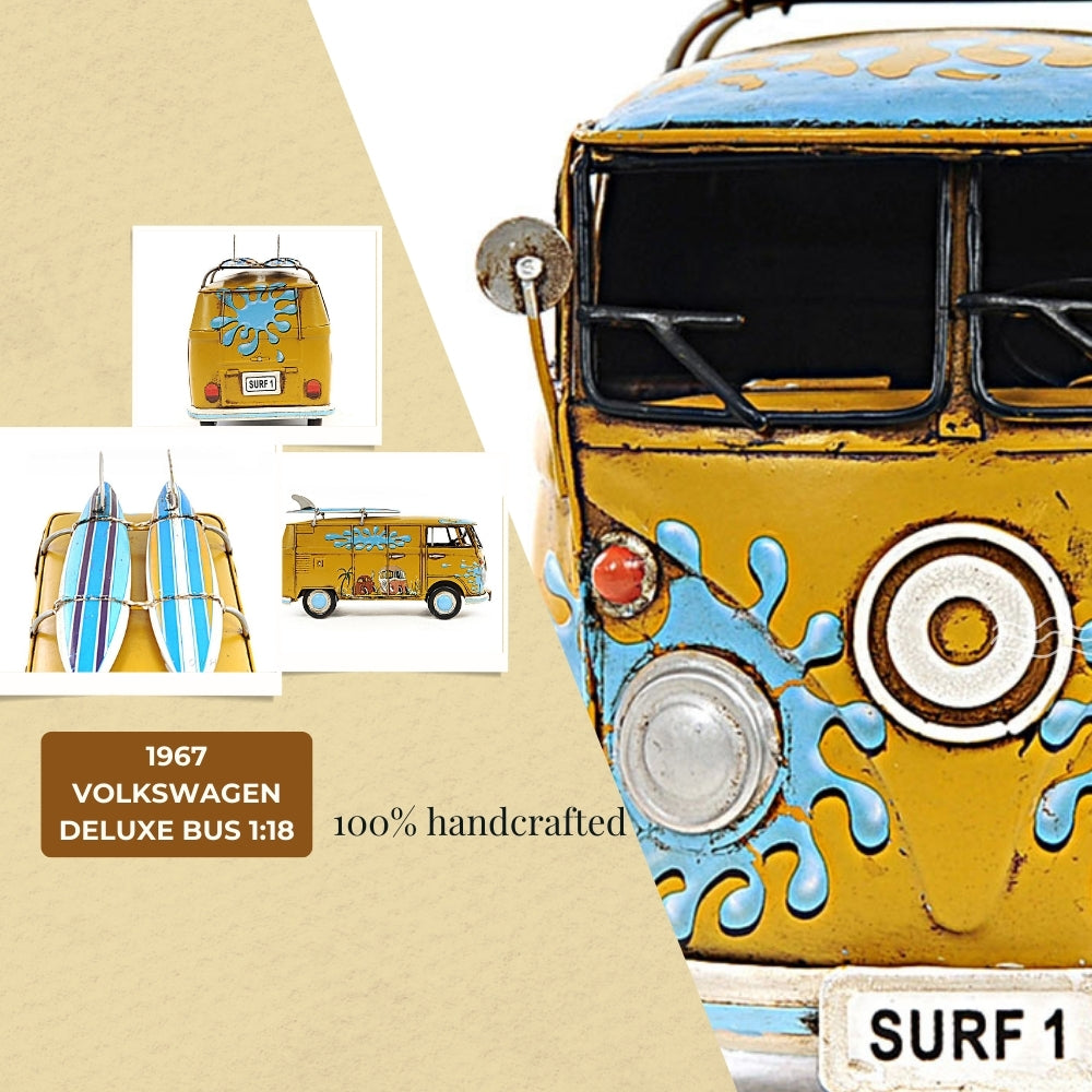 1967 Volkswagen Deluxe Bus 1:18
