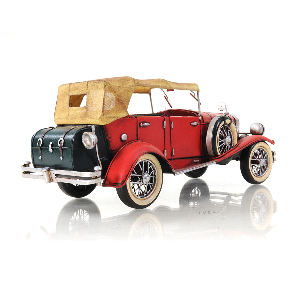 1933 Red Duesenberg J 1:12