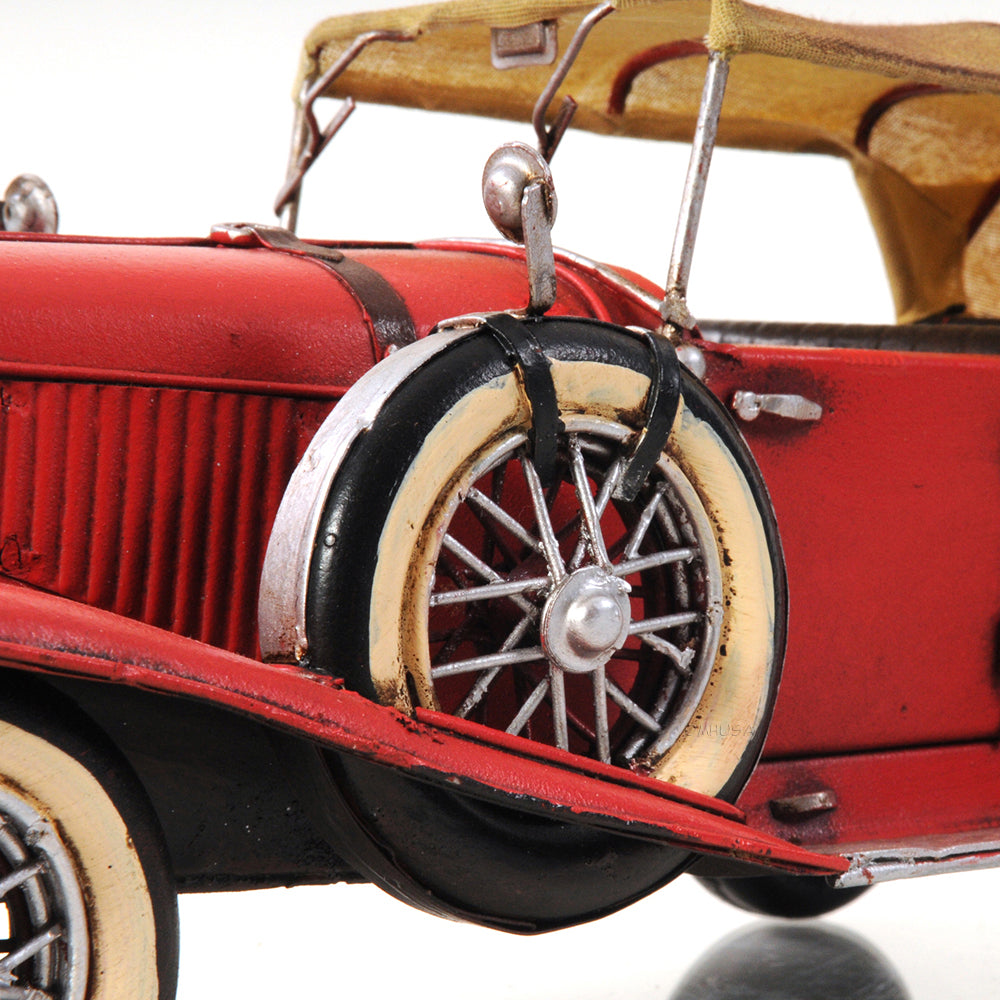 1933 Red Duesenberg J 1:12