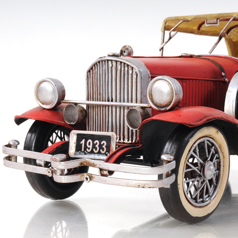 1933 Red Duesenberg J 1:12