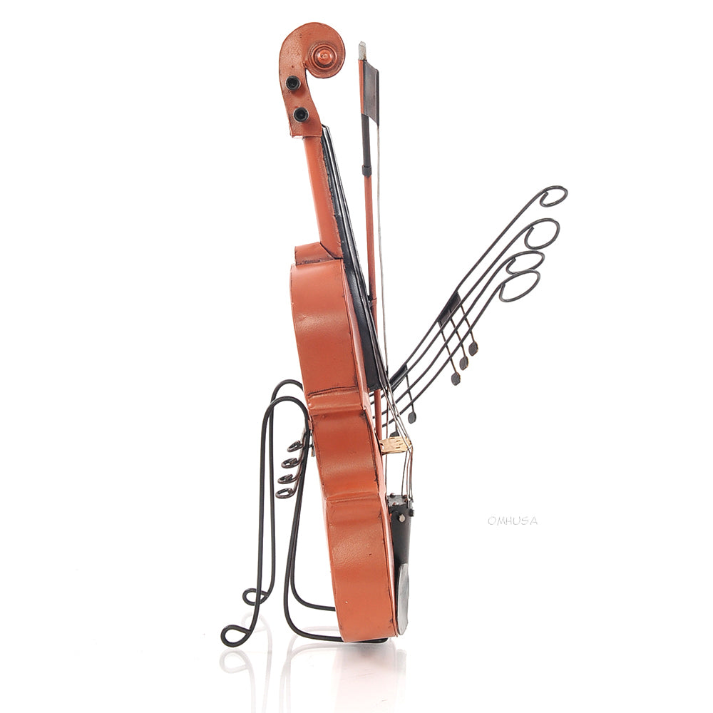Orange Vintage Violin