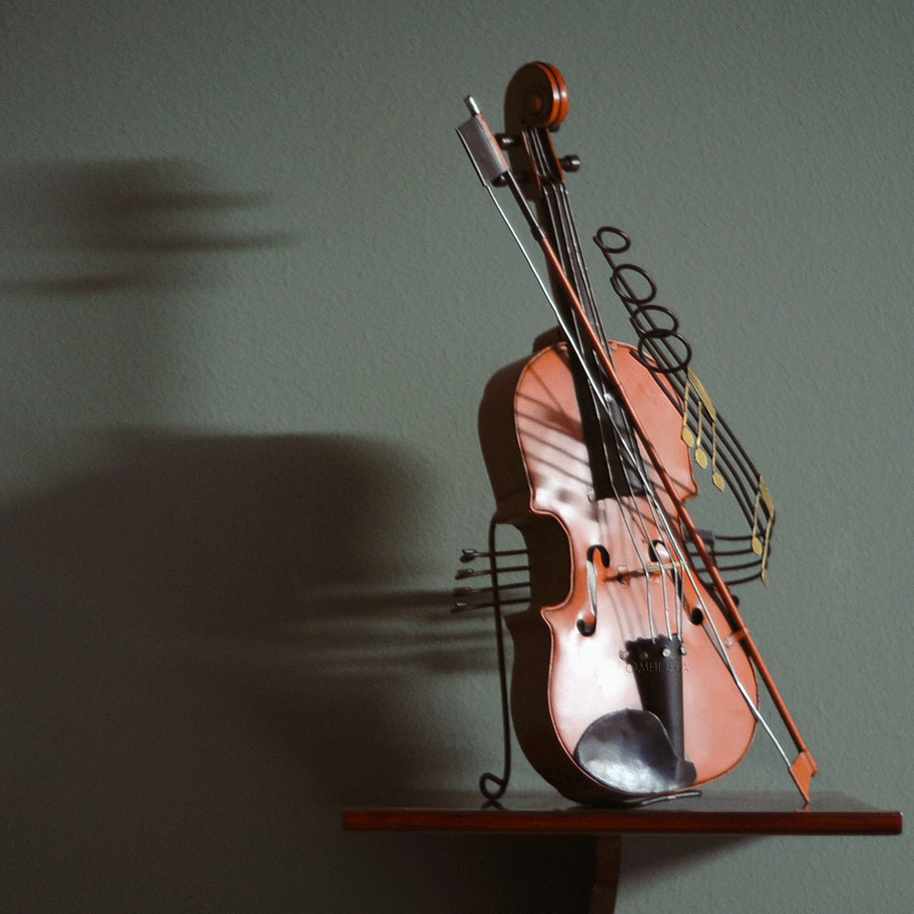 Orange Vintage Violin