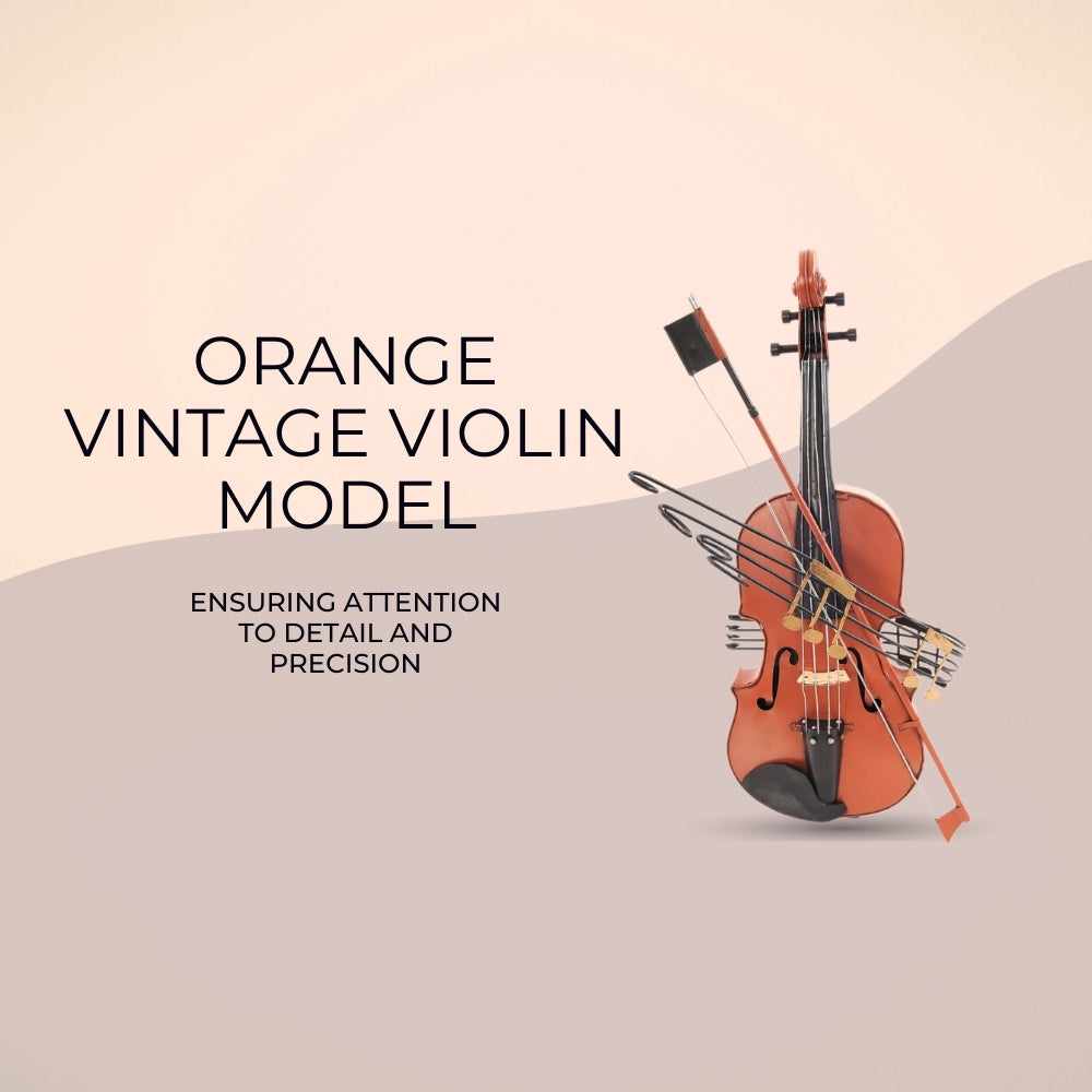 Orange Vintage Violin
