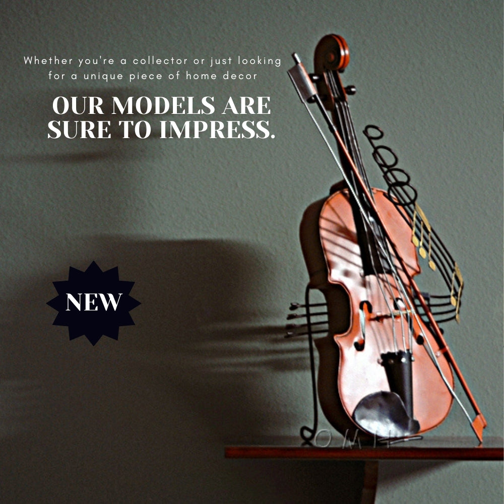 Orange Vintage Violin