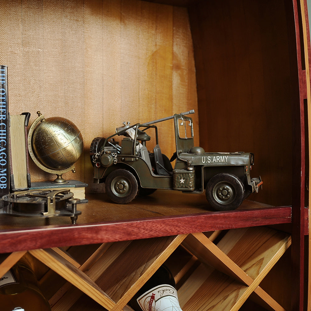 Green 1941 Willys-Overland Jeep 1:12