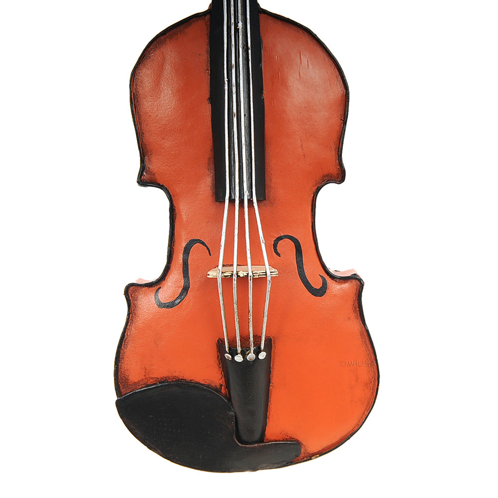 Orange Vintage Violin 1:2
