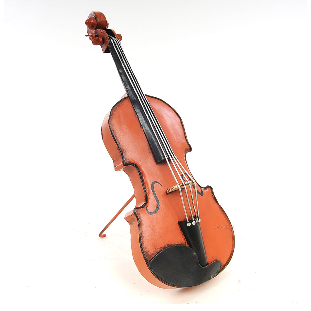 Orange Vintage Violin 1:2