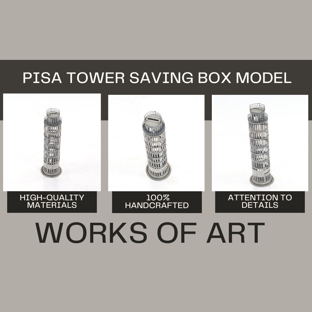 Pisa Tower Saving Box
