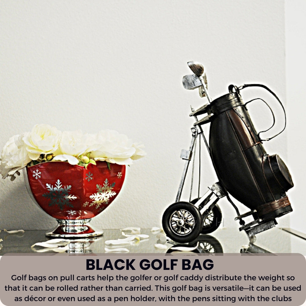 Black Golf Bag