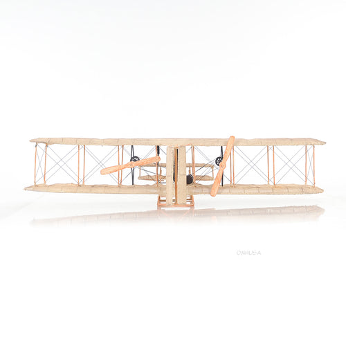Wright Brothers 1903 Flyer, handmade metal model