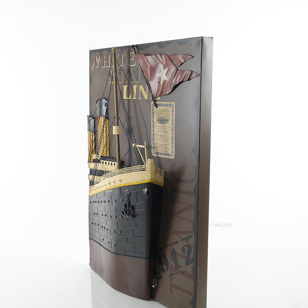 Titanic Front Bow 3D Painting