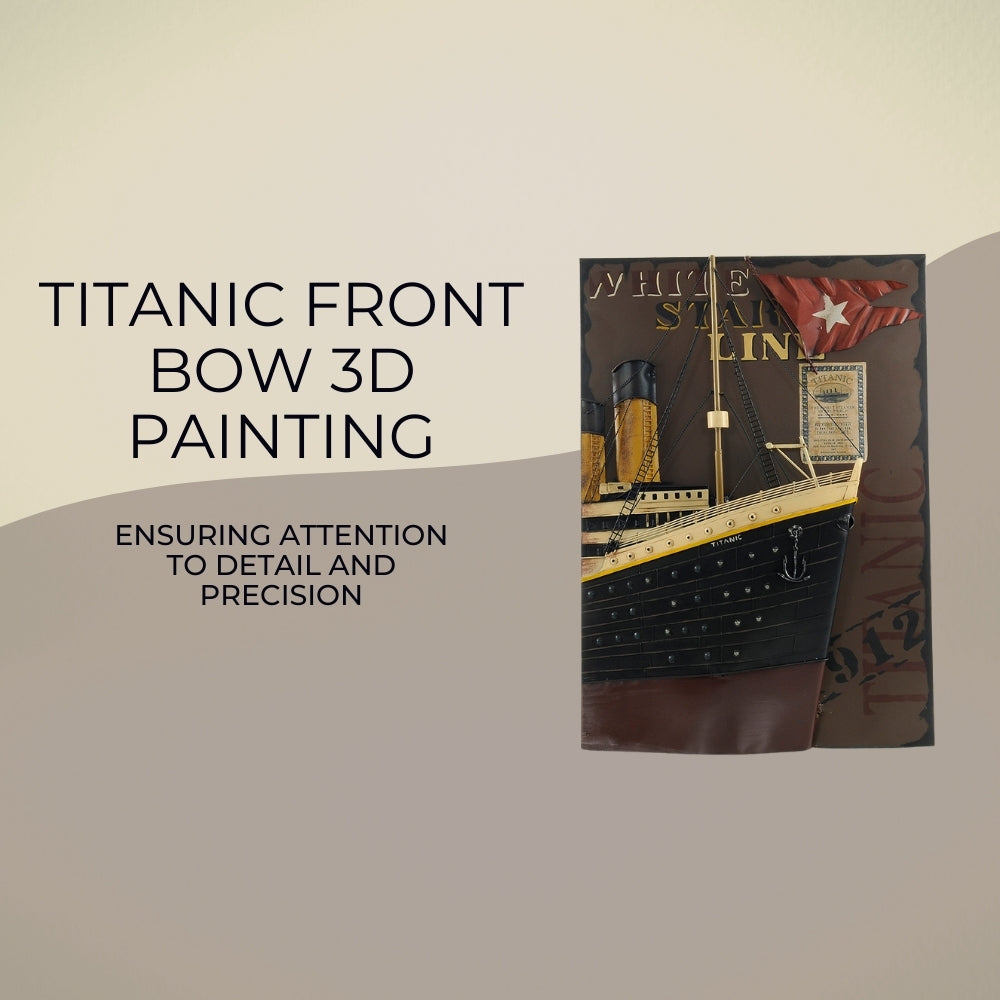 Titanic Front Bow 3D Painting