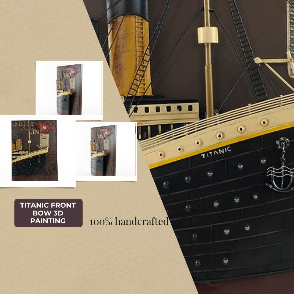 Titanic Front Bow 3D Painting