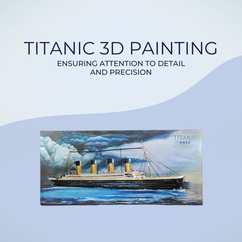 Titanic 3D Painting