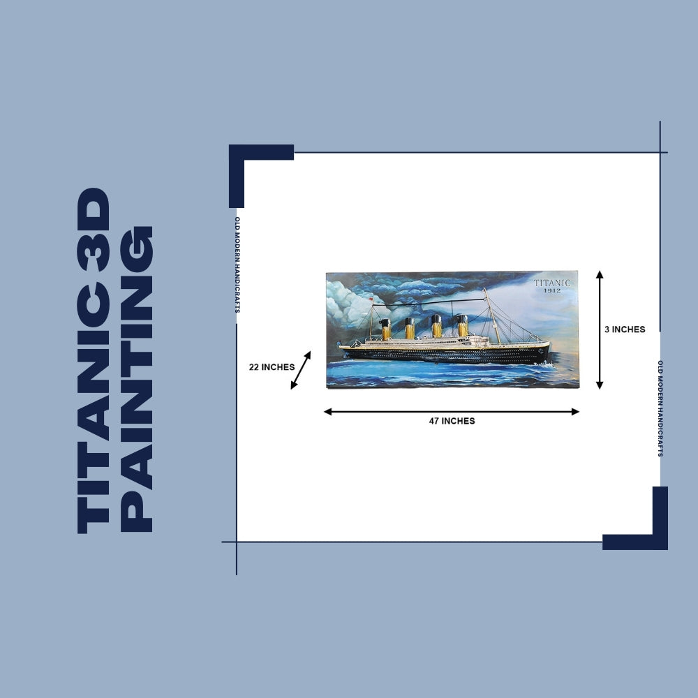 Titanic 3D Painting