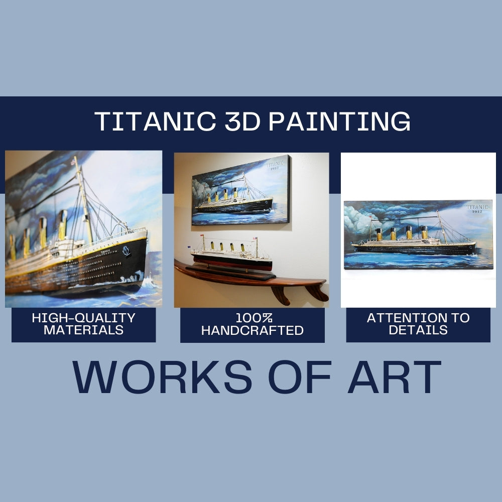 Titanic 3D Painting
