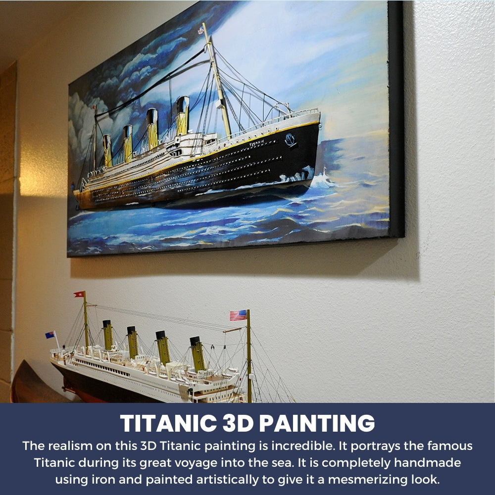 Titanic 3D Painting
