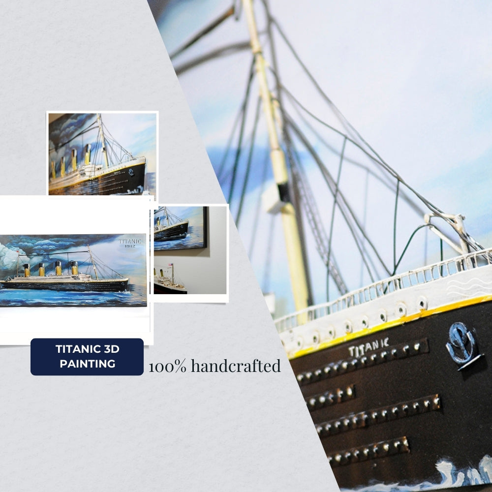 Titanic 3D Painting