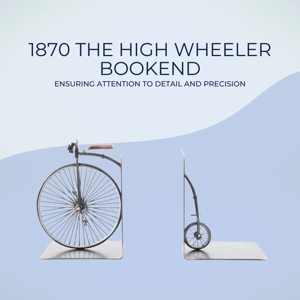 1870 The High Wheeler Bookend