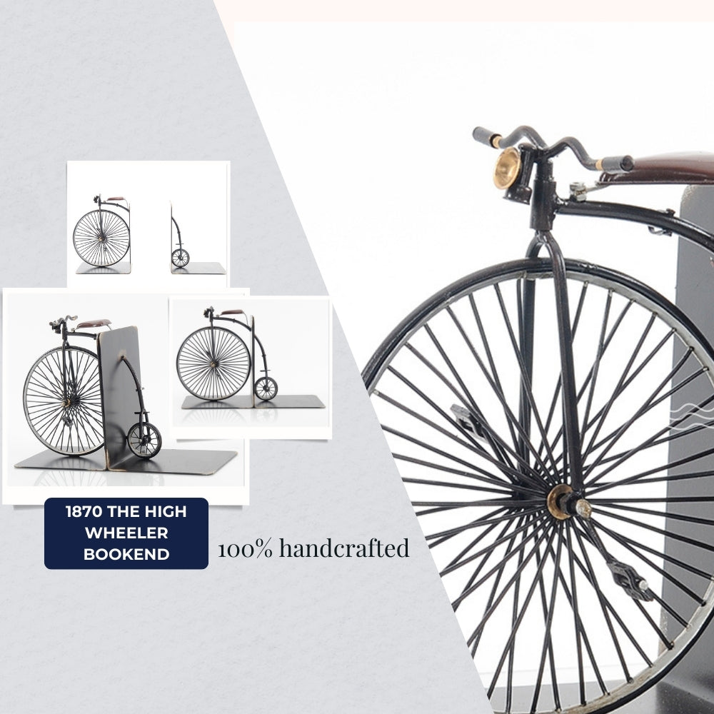 1870 The High Wheeler Bookend