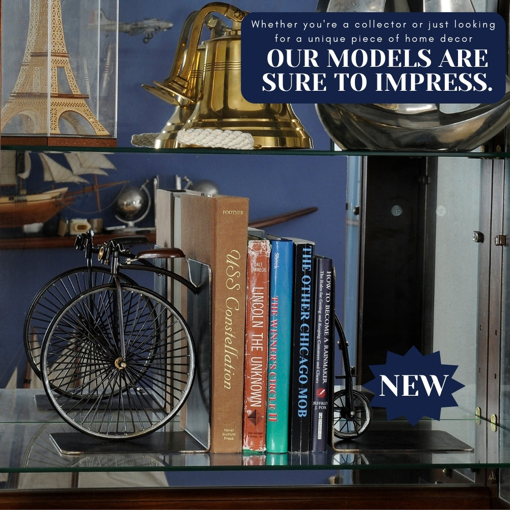 1870 The High Wheeler Bookend