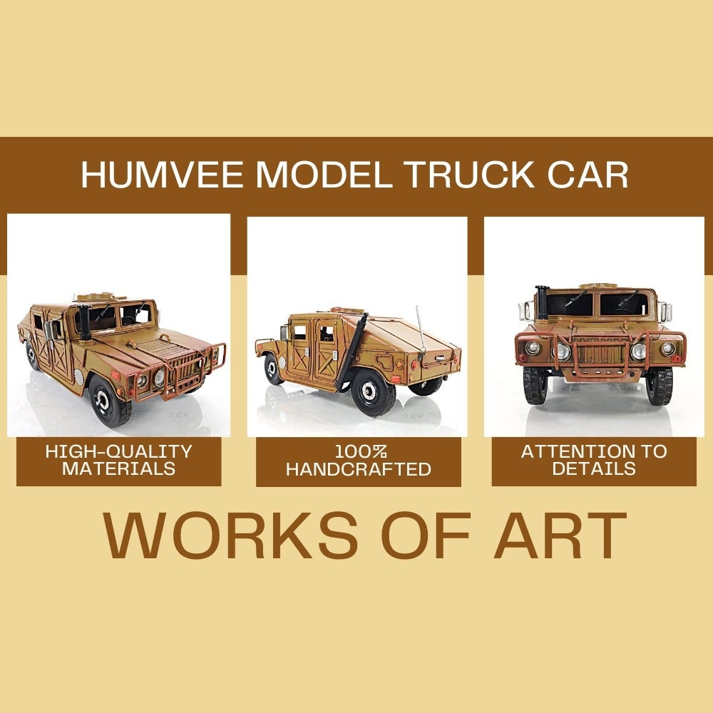 Humvee Model Truck Car