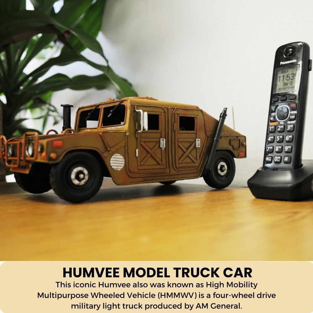Humvee Model Truck Car