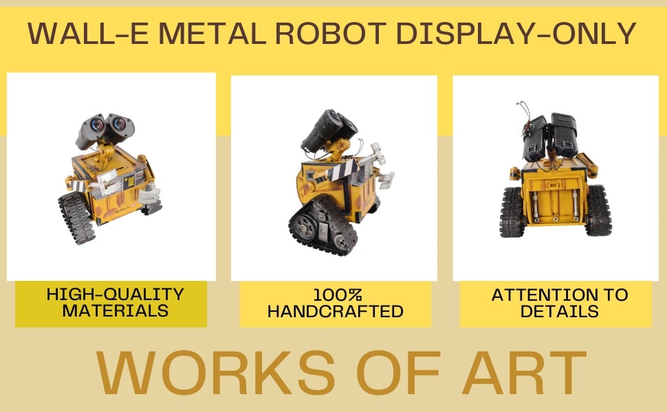 Wall-E Metal Robot Display-Only Model