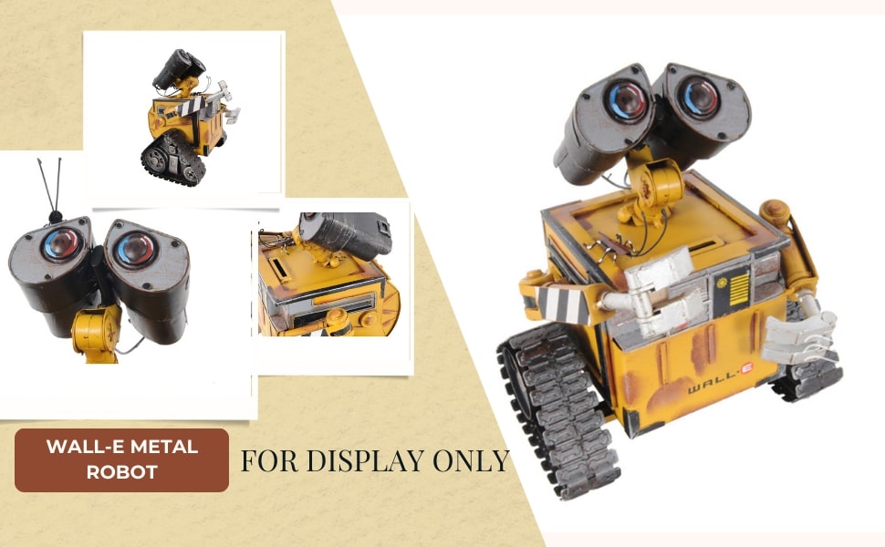 Wall-E Metal Robot Display-Only Model