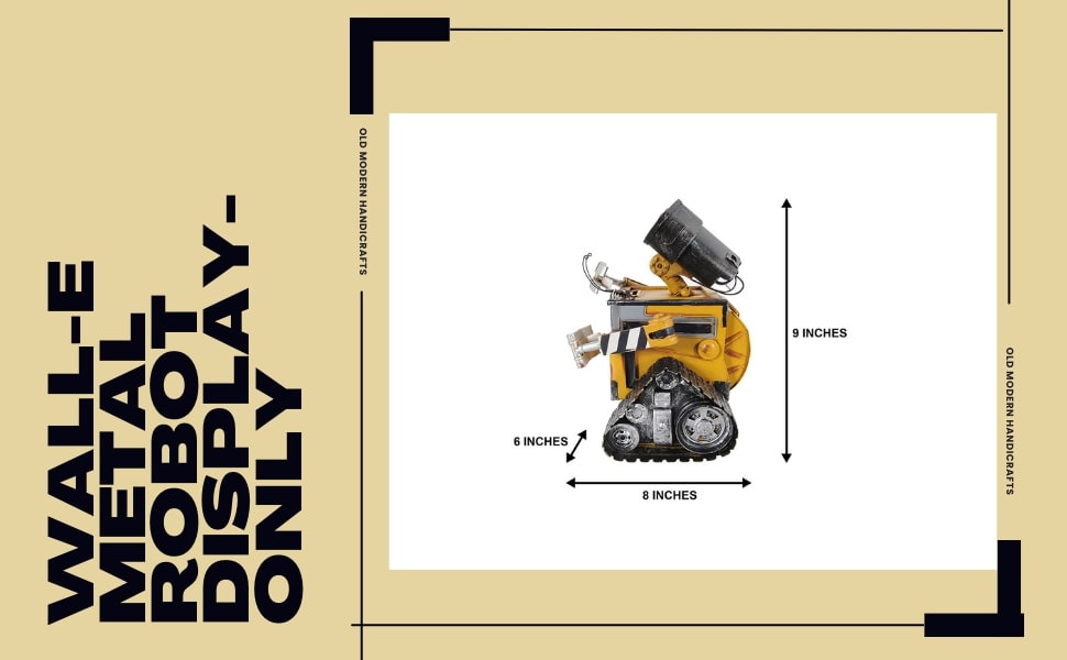Wall-E Metal Robot Display-Only Model