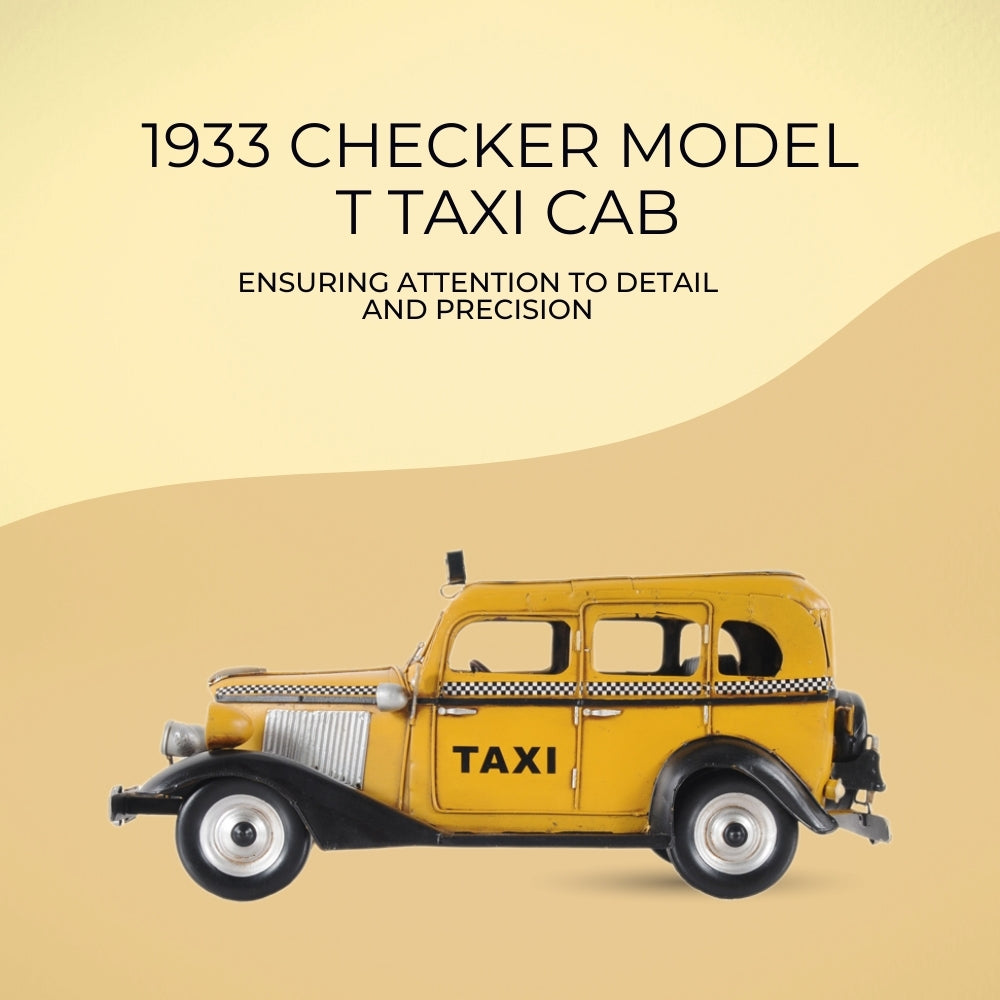 1933 Checker Model T Taxi Cab