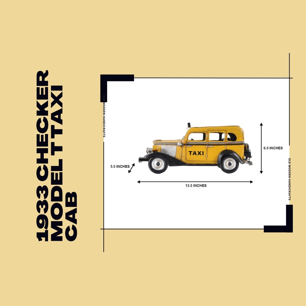 1933 Checker Model T Taxi Cab