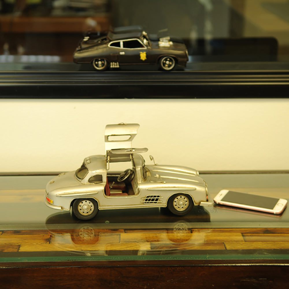 Mercedes Benz 300L Gullwing Silver Model