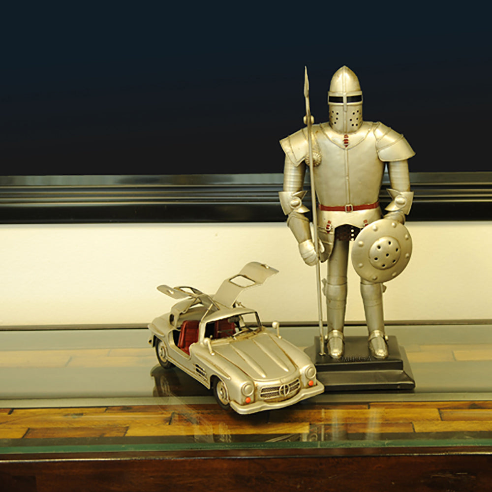 Mercedes Benz 300L Gullwing Silver Model