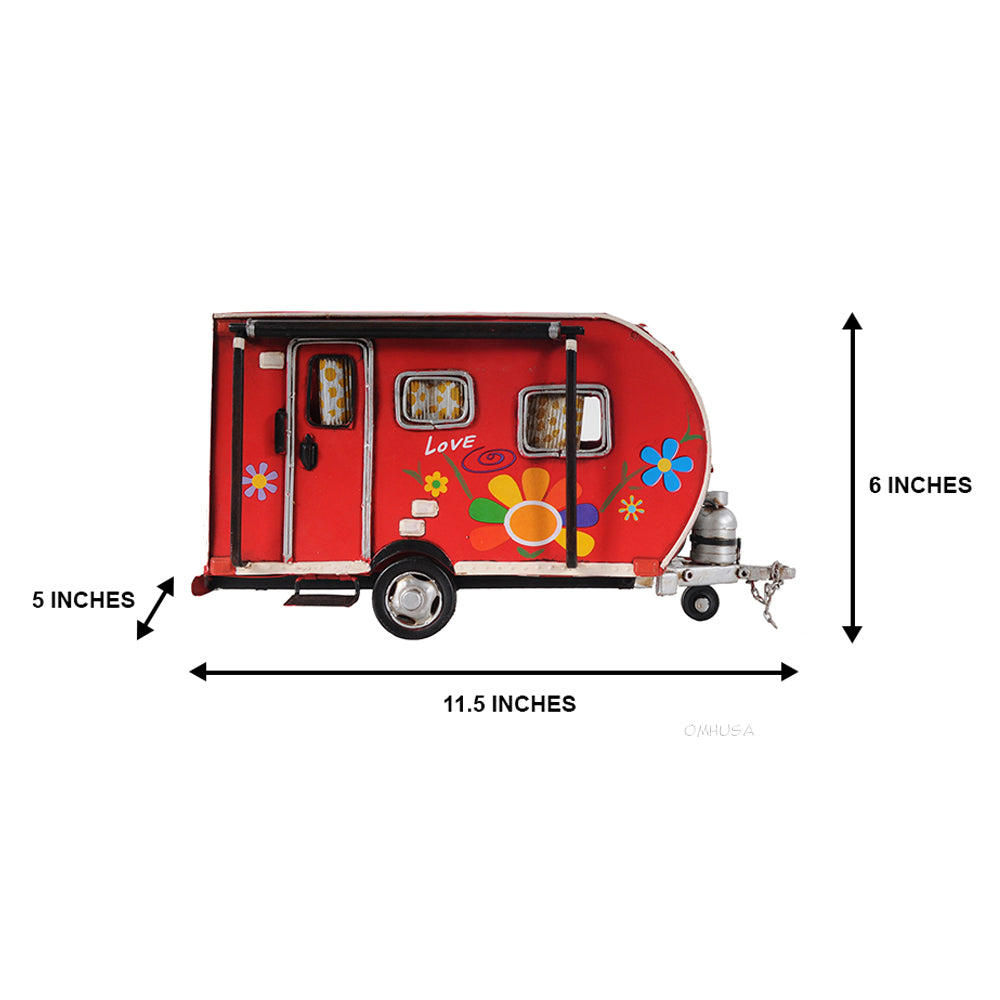 Red Trailer Tissue Holder