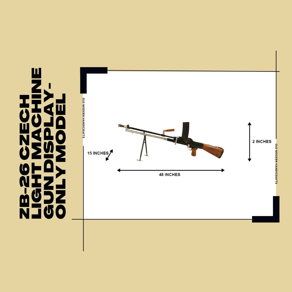 ZB-26 Czech Light Machine Gun Display-Only Model