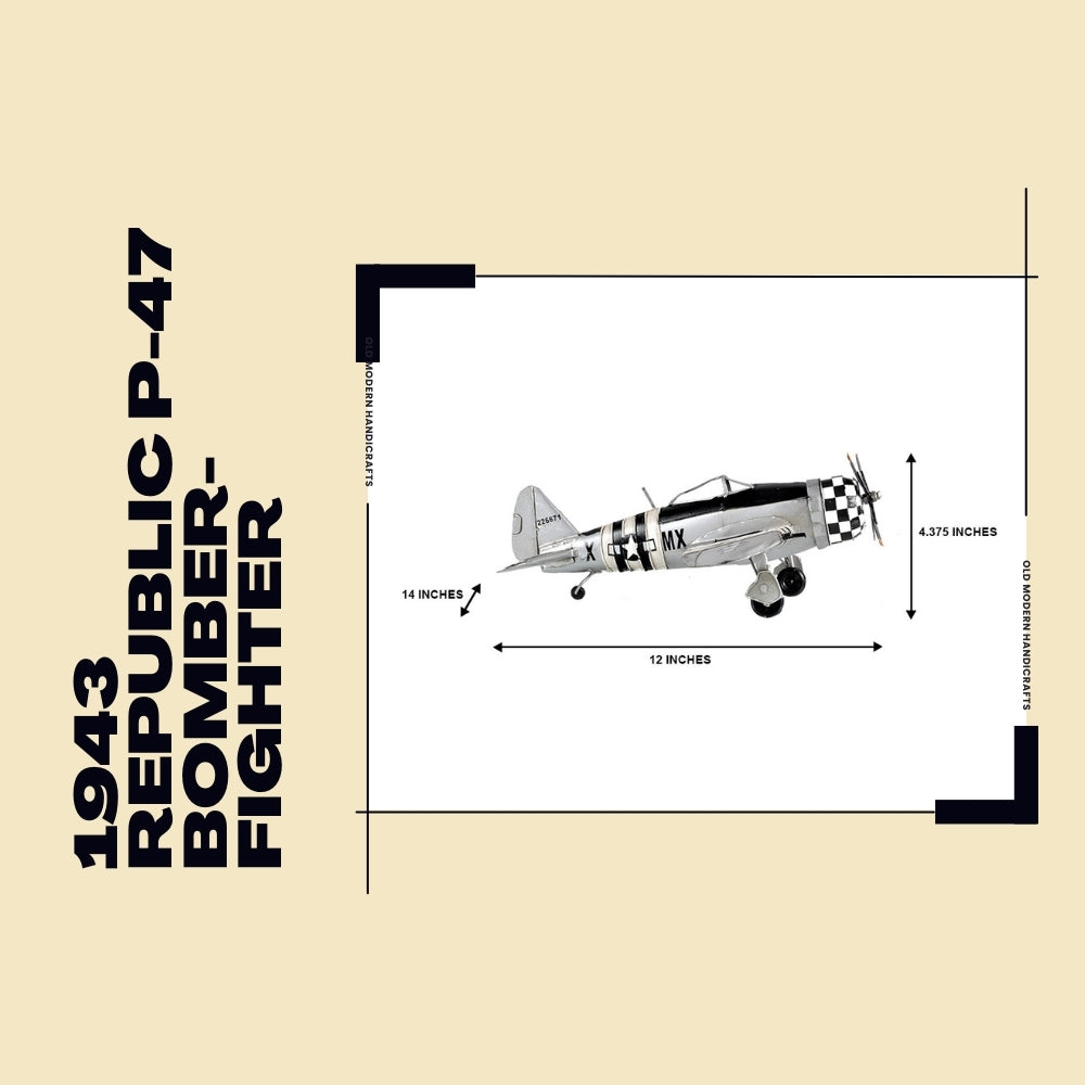 1943 Republic P-47 Bomber-Fighter