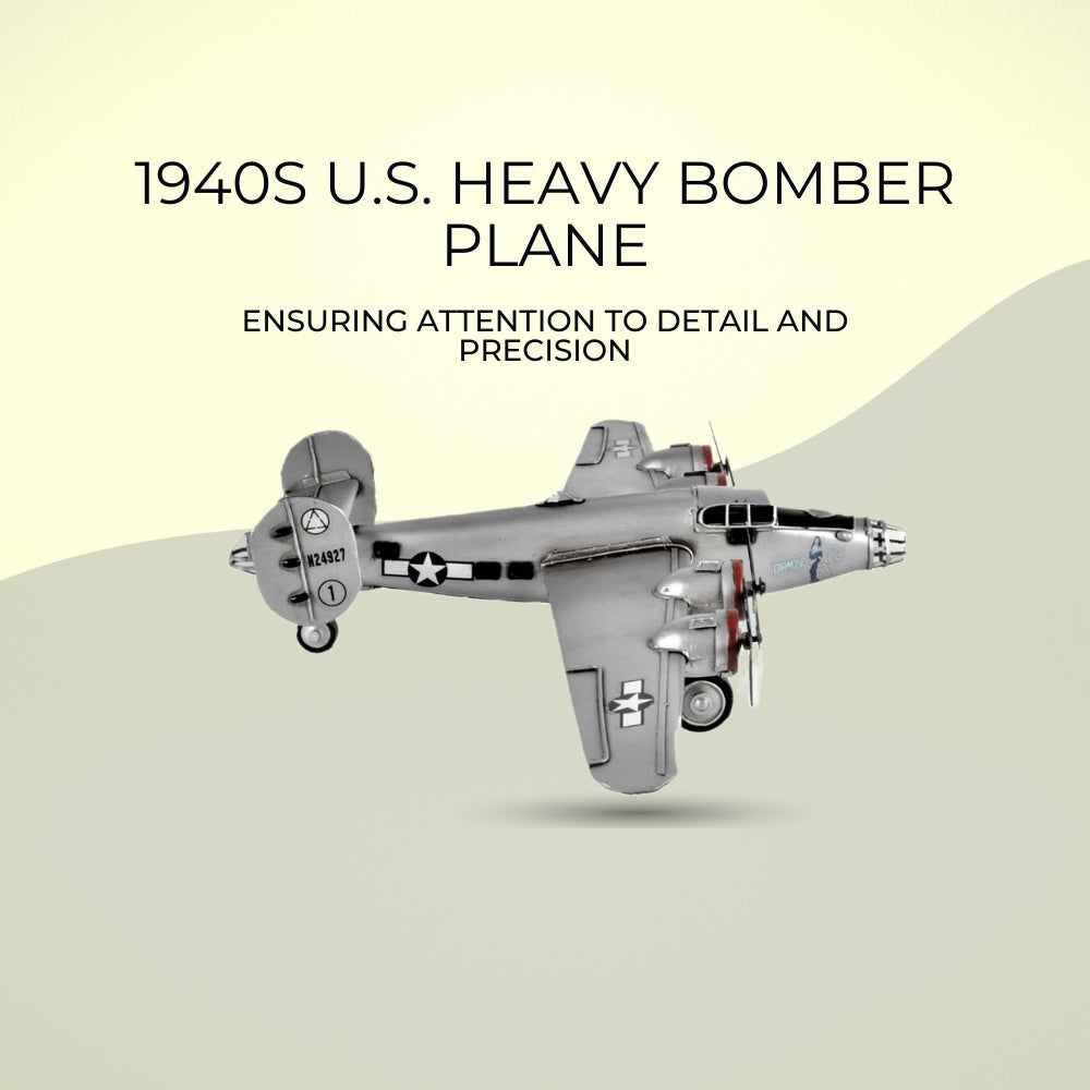 1940s U.S. Heavy Bomber Plane