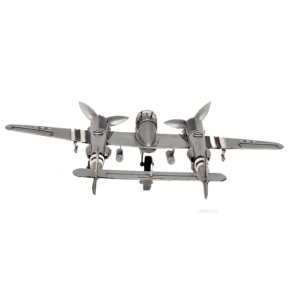 1940s U.S. Twin-Engine Fighter Plane