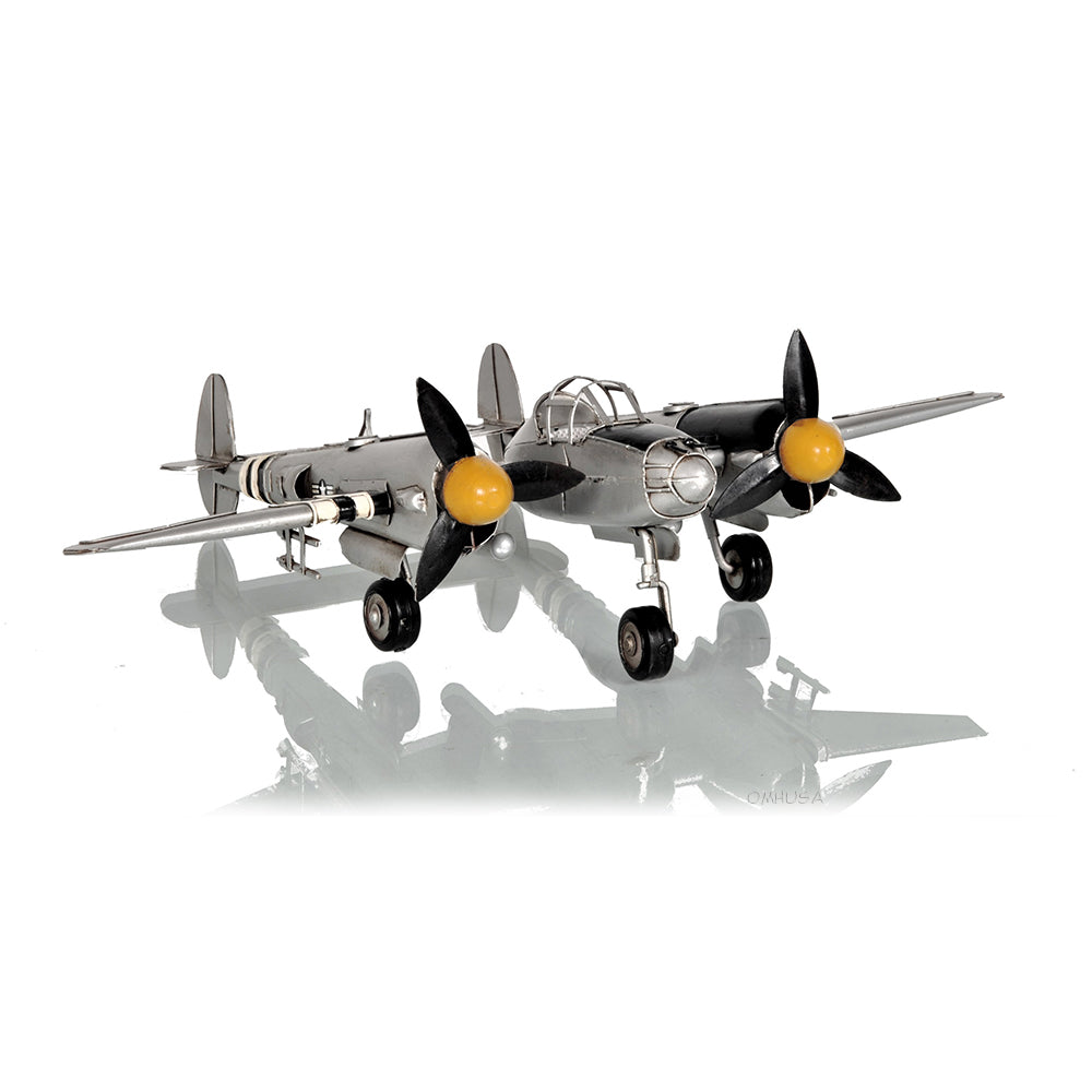 1940s U.S. Twin-Engine Fighter Plane