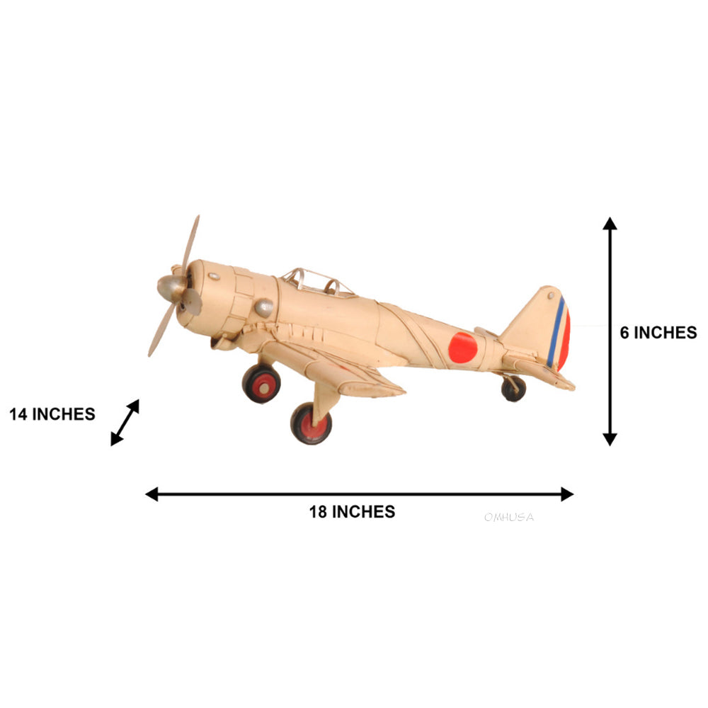 1943 Nakajima Ki-43 Oscar Fighter