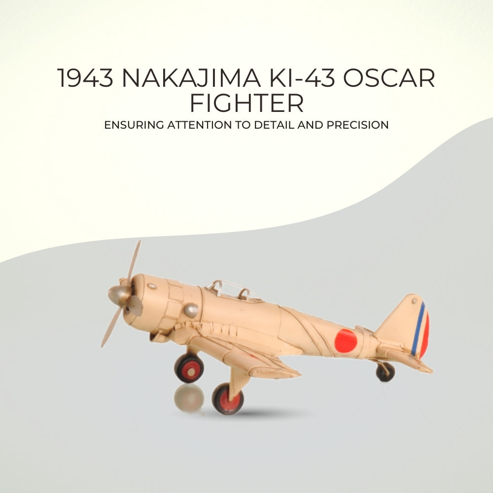 1943 Nakajima Ki-43 Oscar Fighter