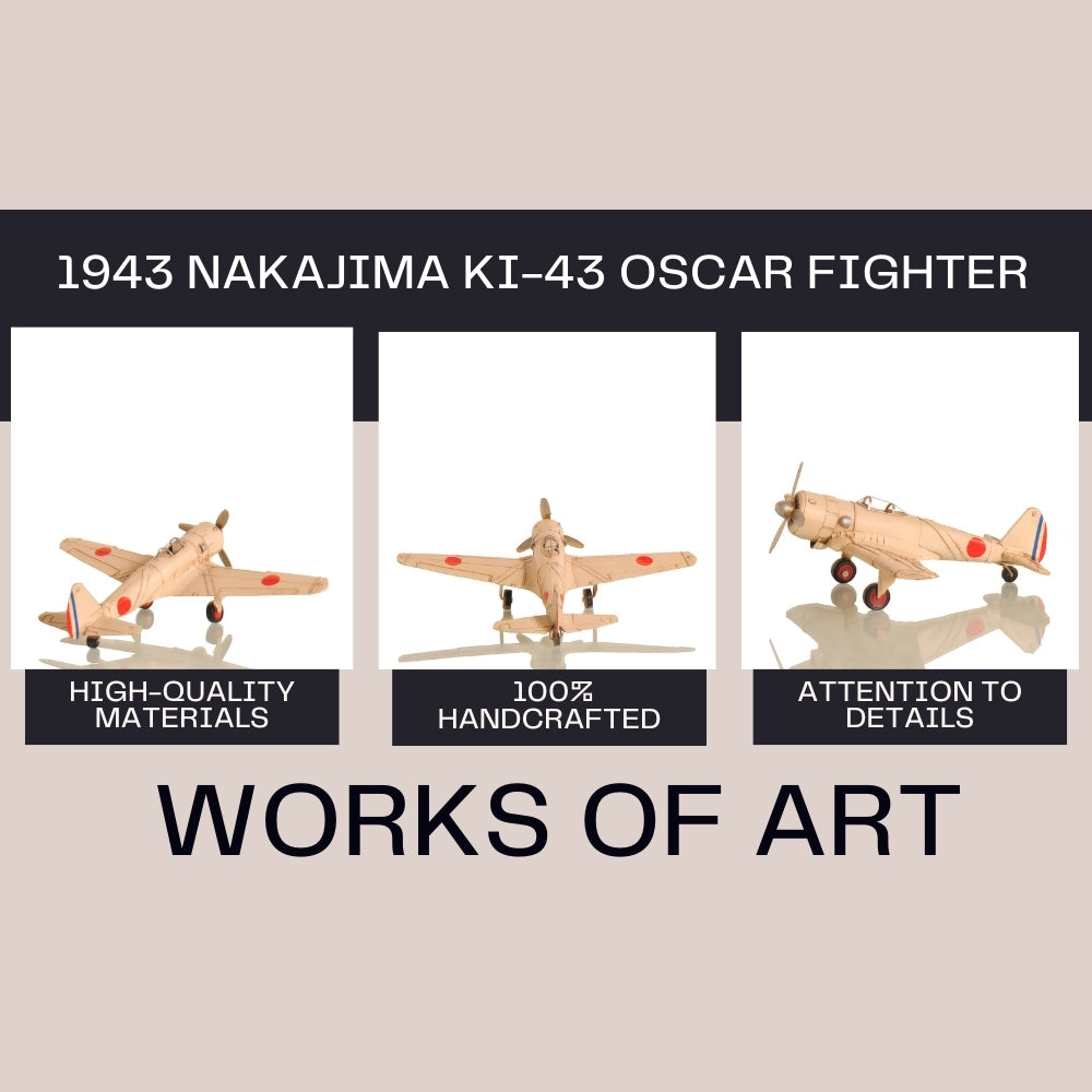 1943 Nakajima Ki-43 Oscar Fighter