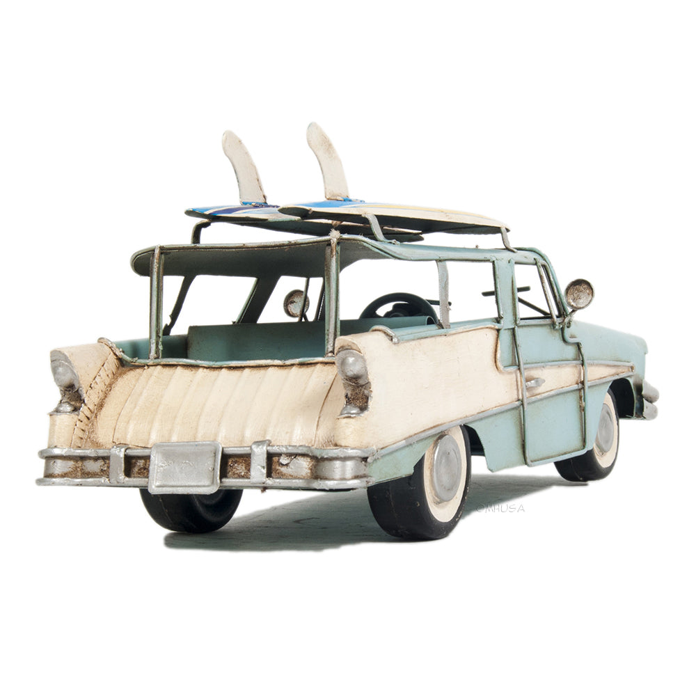 1957 Ford Country Squire Station Wagon Blue