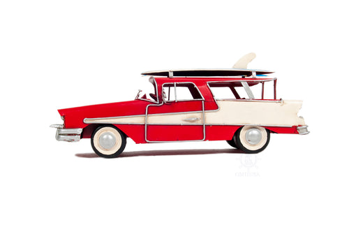 1957 Ford Country Squire Station Wagon Red