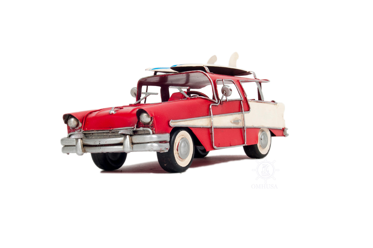 1957 Ford Country Squire Station Wagon Red