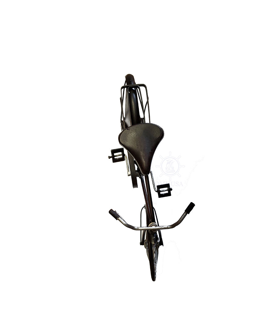 Vintage Safety Black Bicycle Metal Handmade