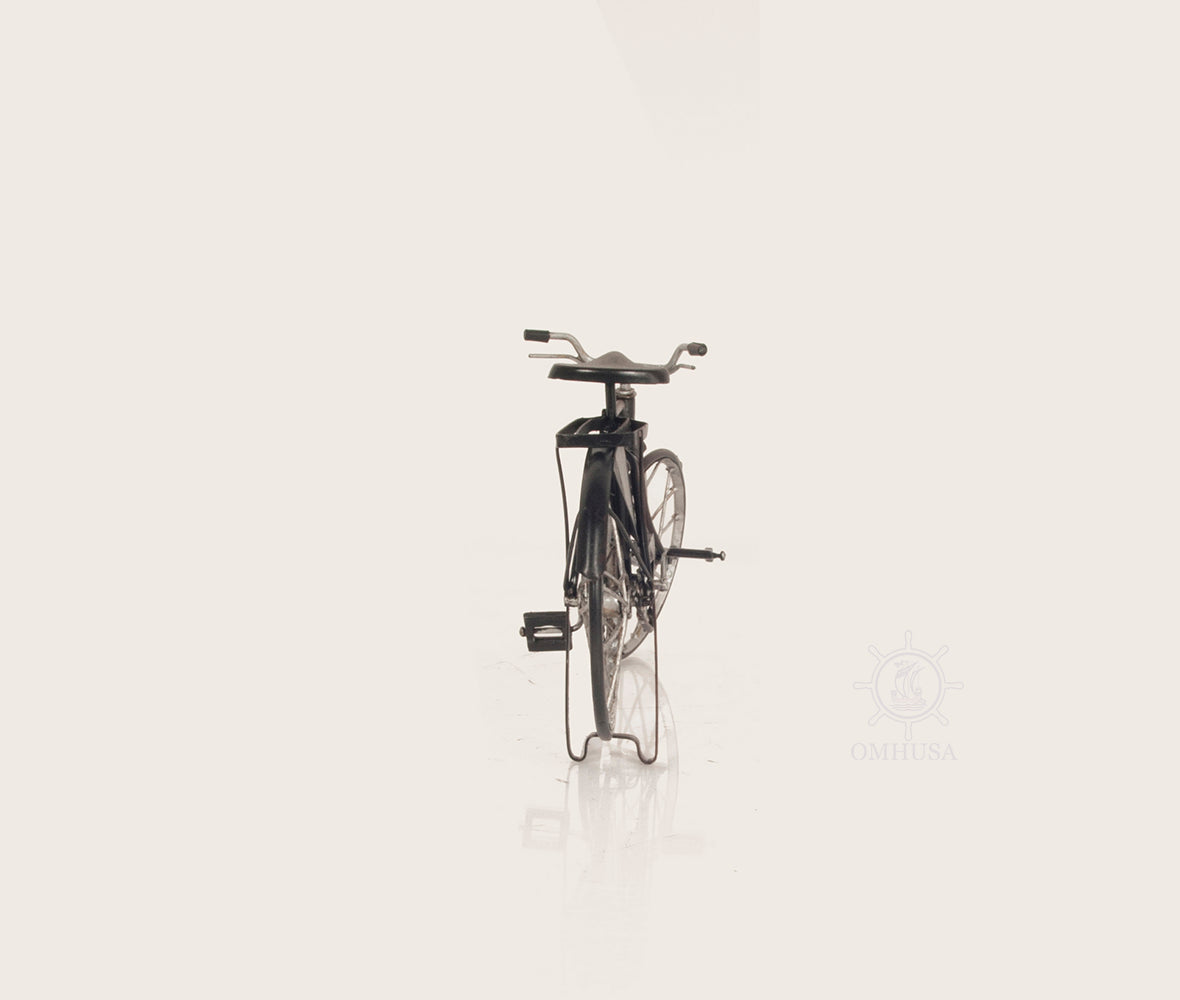 Vintage Safety Black Bicycle Metal Handmade