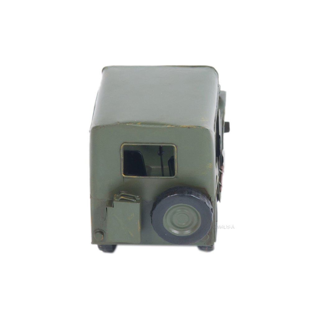 1940 Willys Quad Overland Jeep Model Car Metal