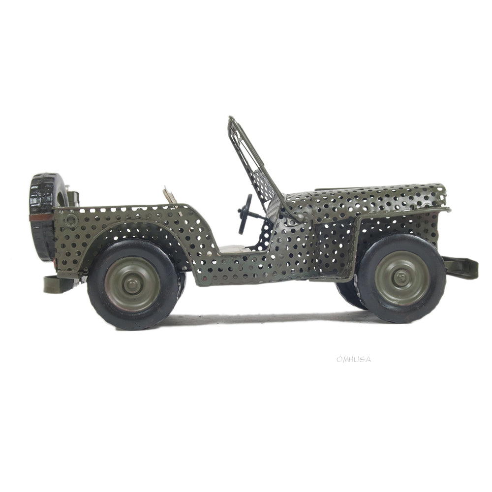 1945 Willys CJ-2A Overland Open Frame Jeep Model